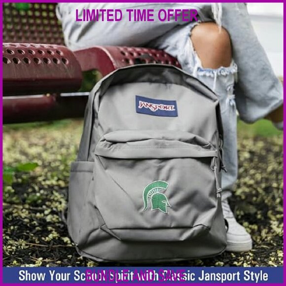 Padded Laptop Backpack with NCAA Logo, Durable Polyester, 15-Inch Sleeve main image 7